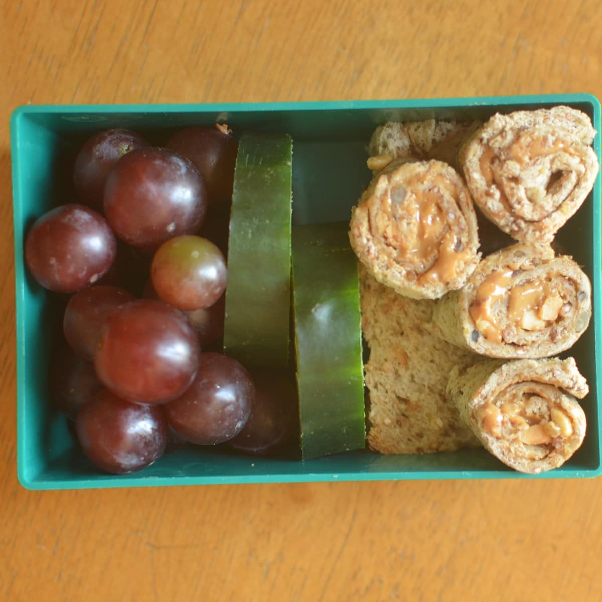 Almond Butter and Honey Sushi Sandwich Lunch Healthy Ideas for Kids